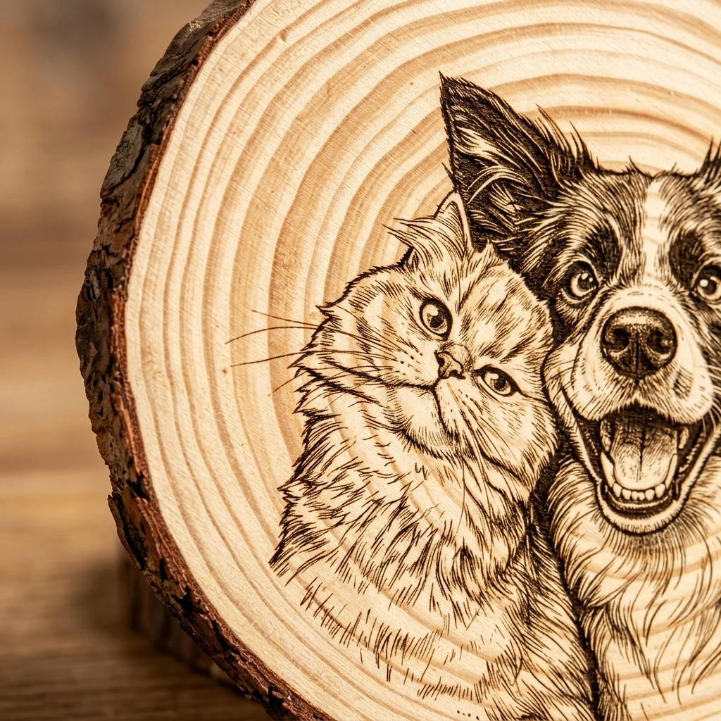 ภาพถ่ายสัตว์เลี้ยงแบบเฉพาะตัว, - Pet Portrait Custom บทวิจารณ์และราคา