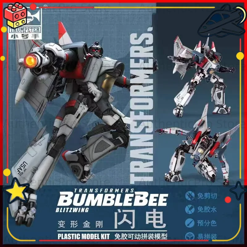 【In Stock】Genuine Hasbro Transformers Bumblebee Blitzwing Smart Kit Collectible Action Figure Toy for Fan DisplayGift&Collection