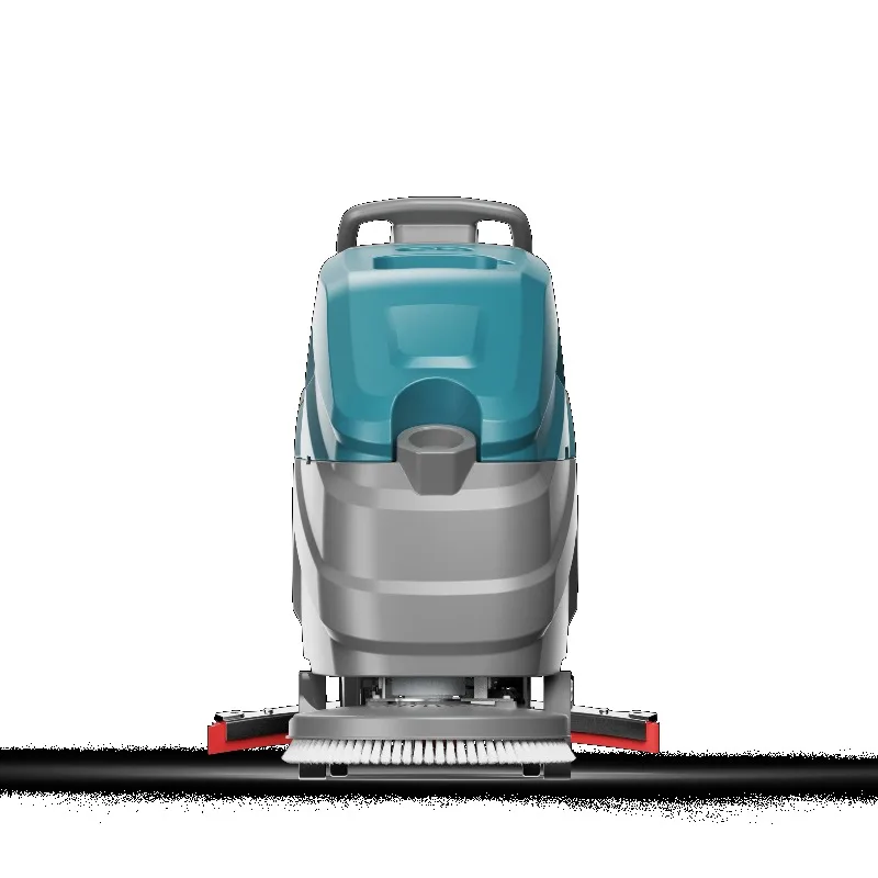 24V Electric Walk-Behind Floor Sweeper Cleaning Machine Convenient Indoor Use New Condition