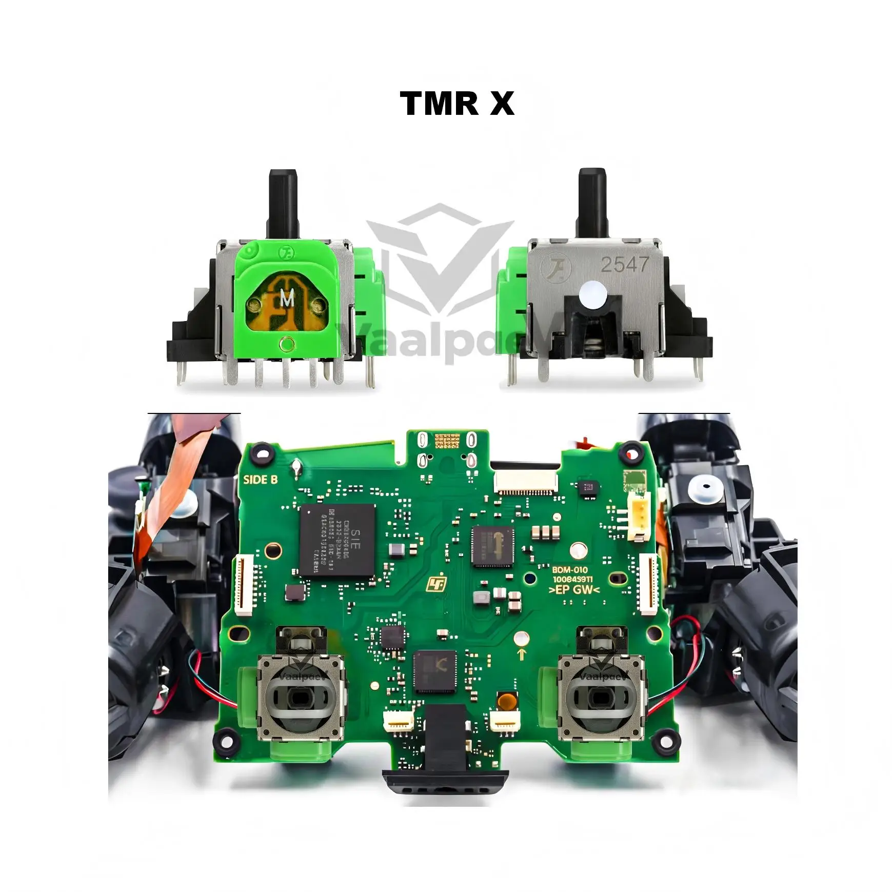 NEW Favor Union TMR X Angle Sensor Joysticks for Xbox Series XS, One, Elite 1, PS5 DualSense Edge PS4 DualShock 4 Controller