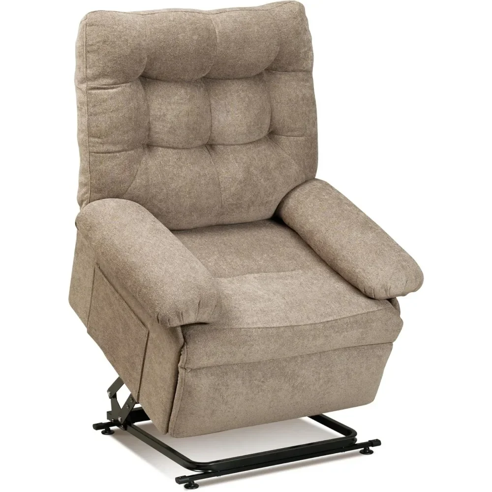 XL1 Power Lift Recliner Chair for Elderly Triple Motor Electric Lift Chair with Infinite Position Side Pockets