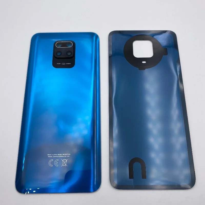 For Xiaomi Redmi Note 9S Battery Cover Rear Door Housing Case For Redmi Note 9 Pro Back Cover With Camera Lens Repair Parts