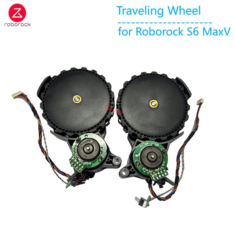 Nuova ruota originale per Roborock S6 MaxV S5 Max S65 MaxV aspirapolvere pezzi di ricambio accessori per ruote da viaggio destra e sinistra