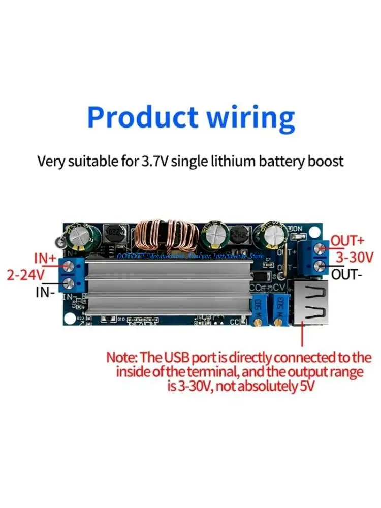 367D Module Power-Supply 2-24V 4A80W Step Up Constant Current Voltage-Converter