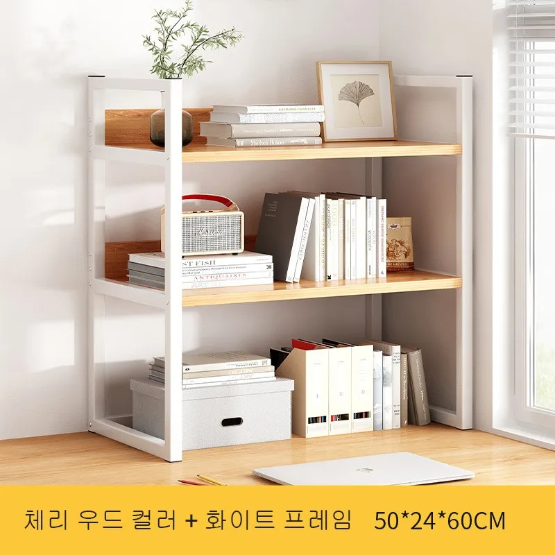 Desktop Multi-layer Storage Rack, Estudo Infantil, Casa, Escritório, Desktop, Organizar, Estante