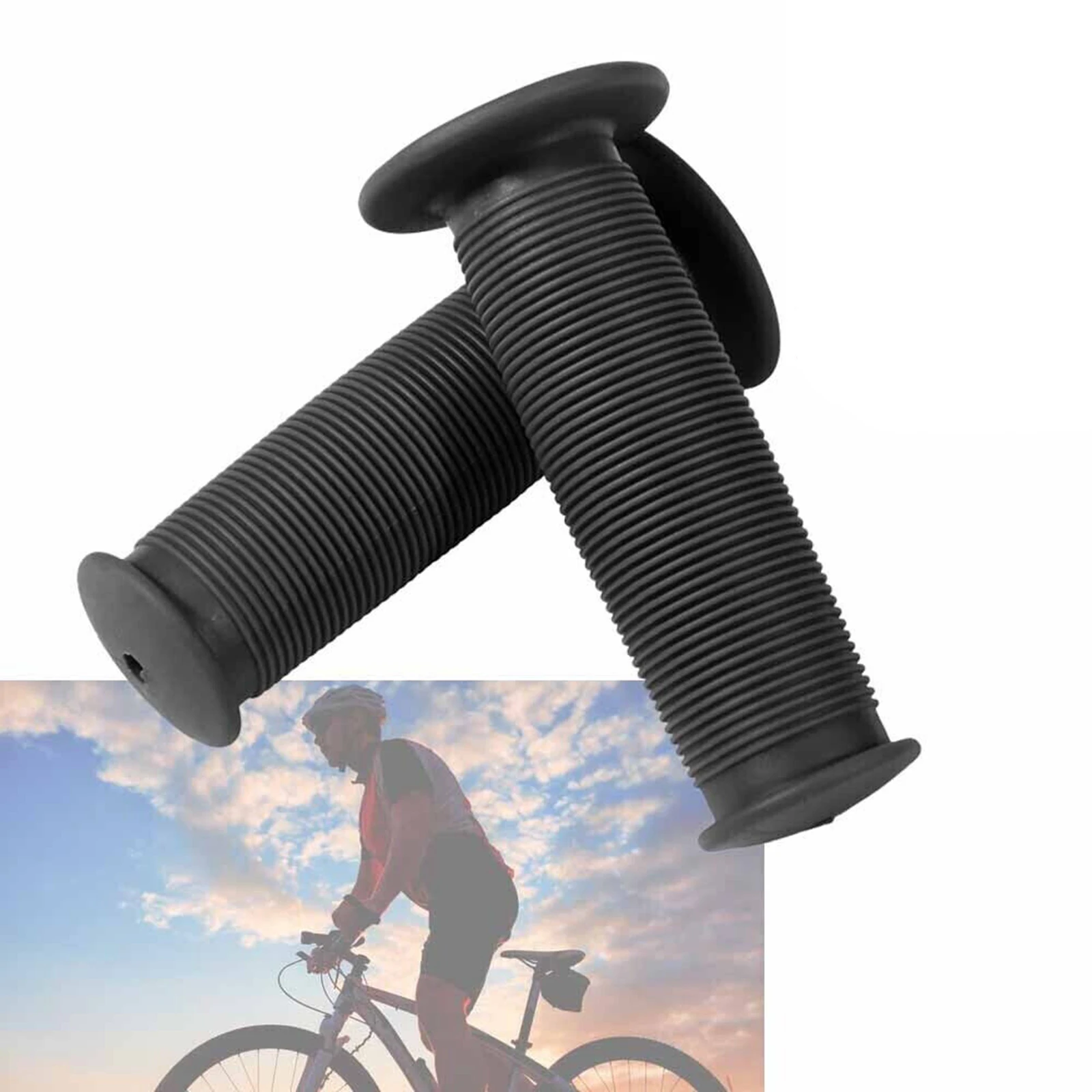 자전거 핸들 바 그립 교체, 경량 충격 방지 미끄럼 방지 핸들 바 커버, 1 쌍