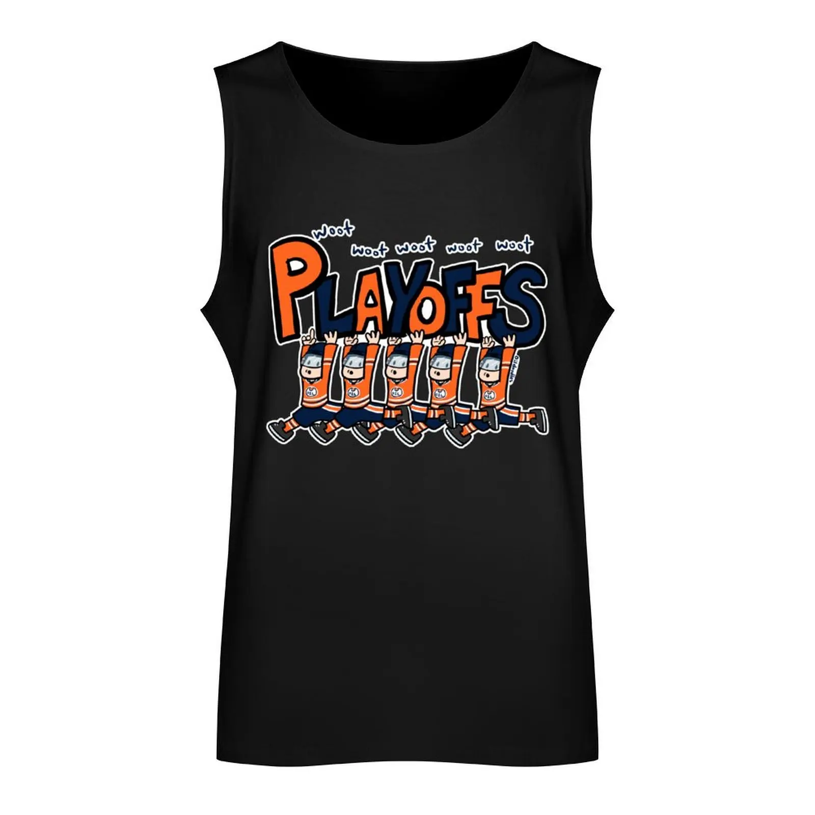 Playoff Woots Tank Top Men's gym clothing t-shirts for Men's gym Men's clothing brands