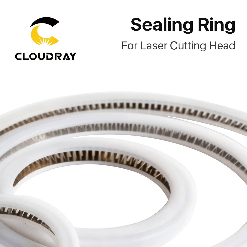 Cloudray-Sealing Ring Washer, Protective Windows para Raytools, Precitec, WSX, Body, Tamanho personalizável para cabeça de laser de fibra, 1064nm