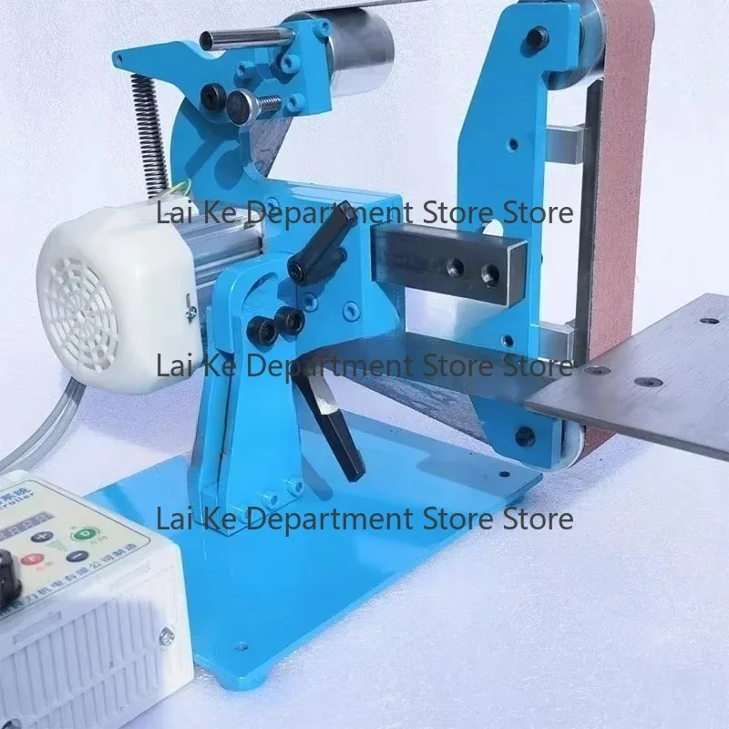 Multifunctional Electric Belt Sander Woodworking Polishing Grinding Machine Vertical Horizontal Cutter Edge Sharpener Grinder To