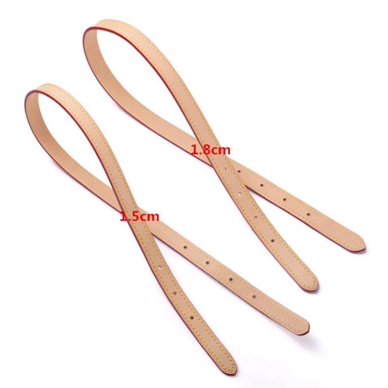 1 Pair Women Pu Leather Handbag Strap 1.2/1.5/1.8cm Wide Shoulder Strap Diy Replacement Handle Strap Belt Shoulder Bag Accessory