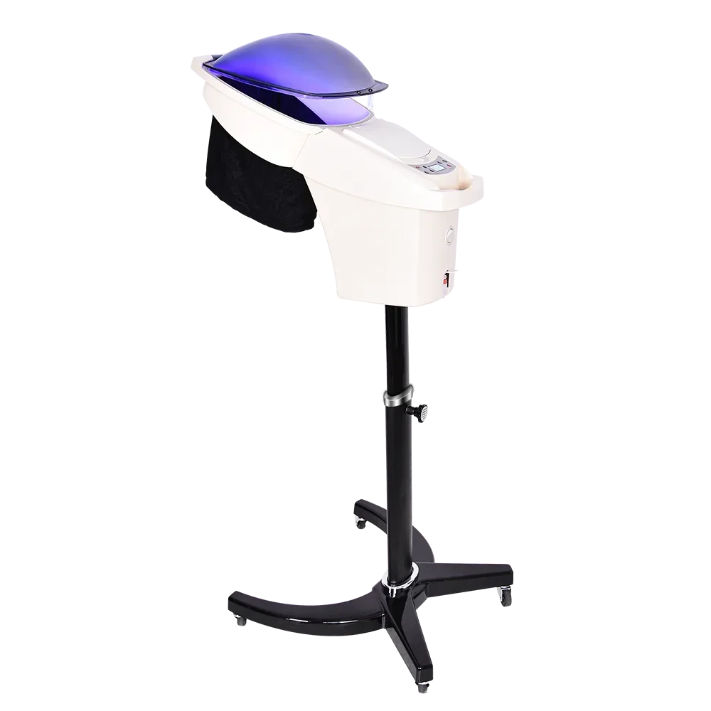 Professional  Micro Mist Ozone Hair  Steamer With Stand&Hair SPA Standing O3 Hair Steamer