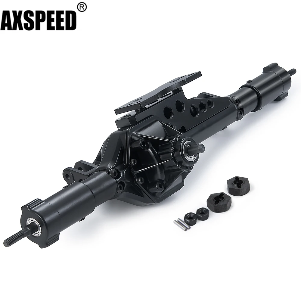 

AXSPEED металлический алюминиевый сплав прямая полная средняя ось для 1/10 Axial Wraith 90018 90020 RC Гусеничный автомобиль обновленные детали