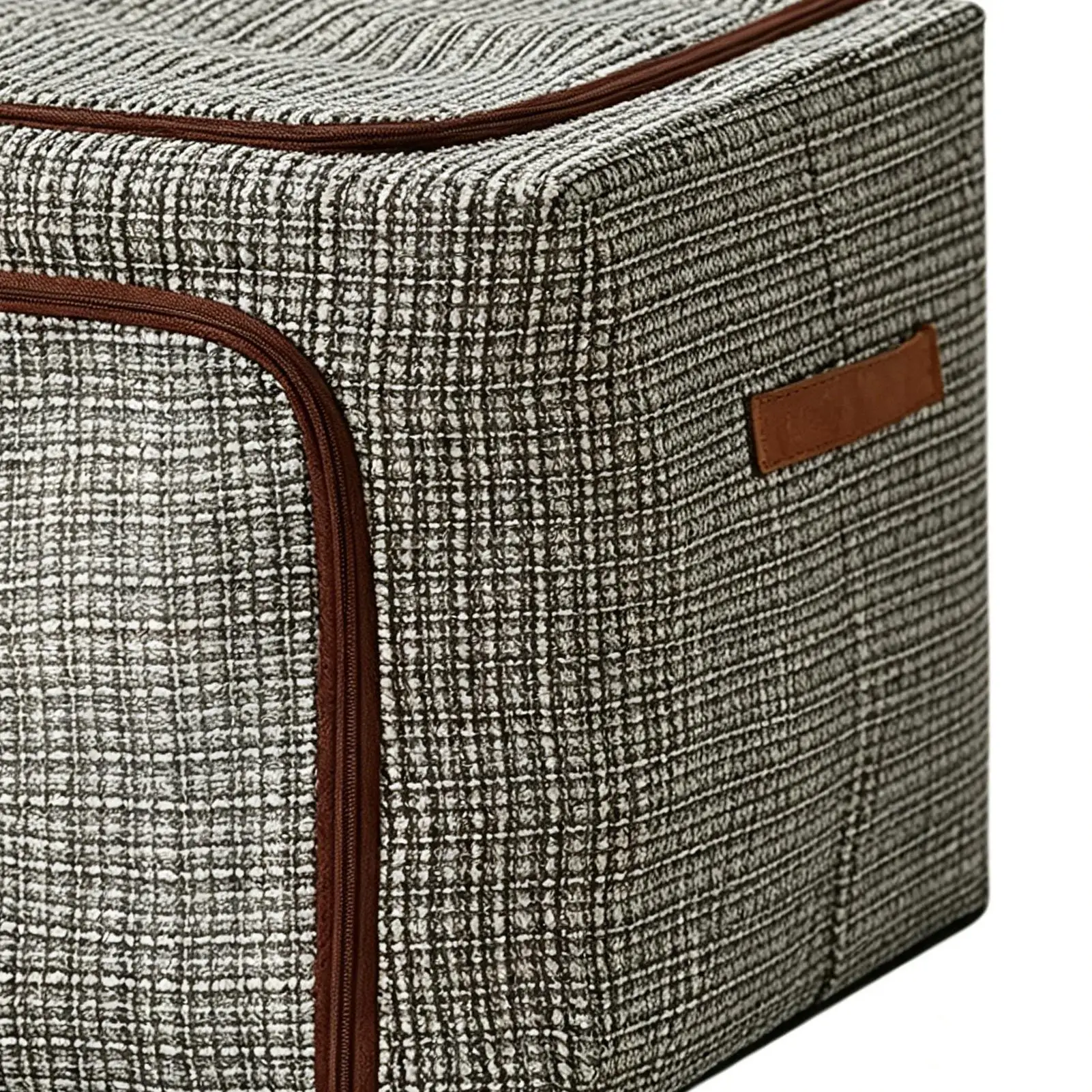 

Clothes Bins For Storage Foldable Blanket Container With Zipper & Lid Clothes Storage Box For Wardrobe Comforters Bed Sheets