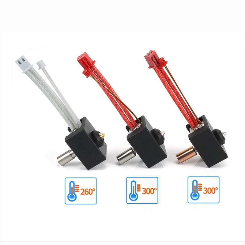 For Sprite Extruder Heater Cartridge Thermistor Sensor 24V 40W High Temperature 300℃/260℃ For Ender 3 S1 3D Printer Accessories