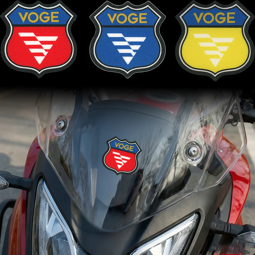 

2PCS VOGE LOGO Sticker Decor Decal Accessories for DS 800X RALLY 625 900 DSX 125R ADV Motorcycle Scooter Body Windshield Motor