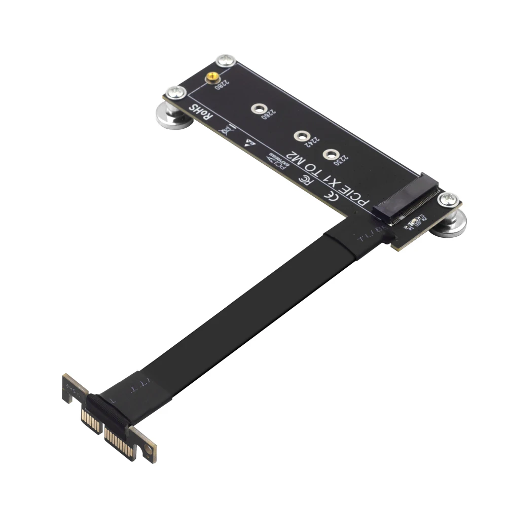 Przedłużacz PCI-E X1 do M.2 NVME Konwerter PCIE Płytka Adaptera SSD 10CM Obsługa 2230/2242/2260/2280 — zdjęcie produktu 4