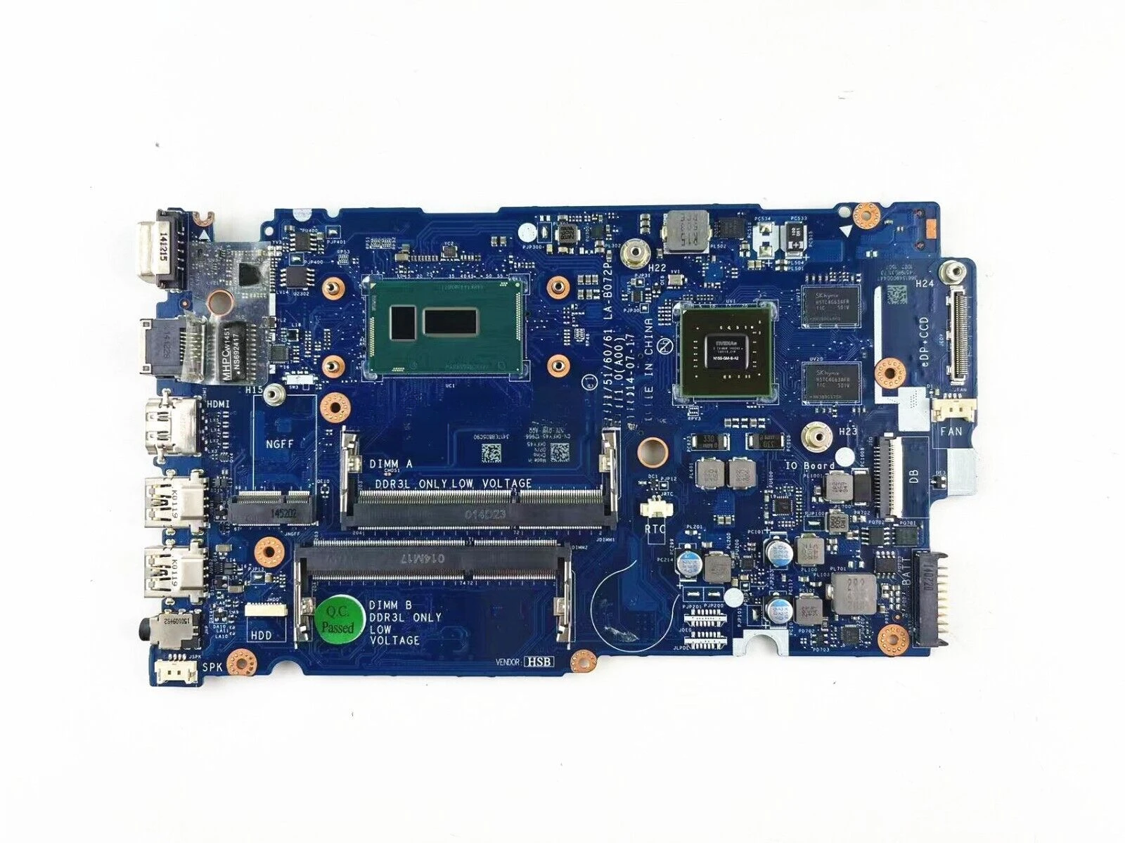 

For DELL L3450 L3550 Main Board LA-B072P LA-B071P