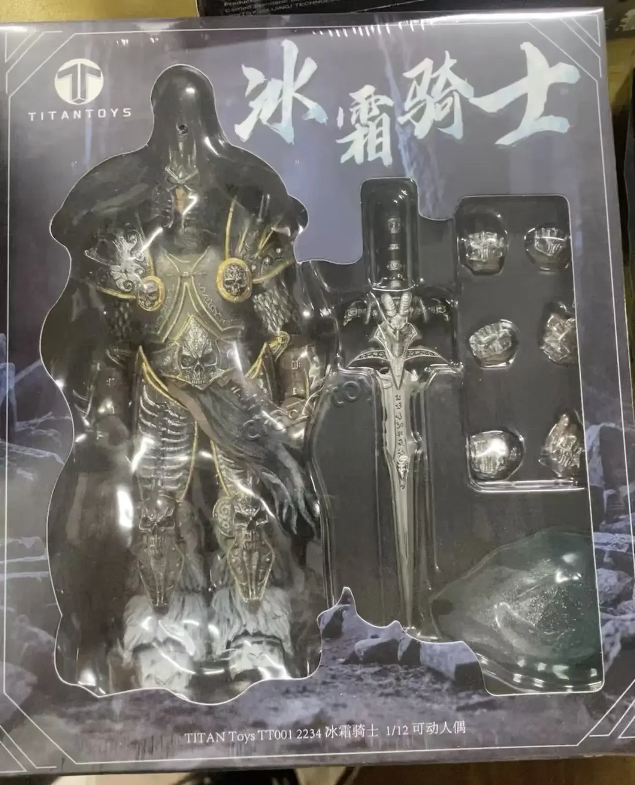 In Stock TITAN Toys Prince of Arthas King of Death Frost Knight TT001 1/12 Movable Model Doll Toy Collection Gift