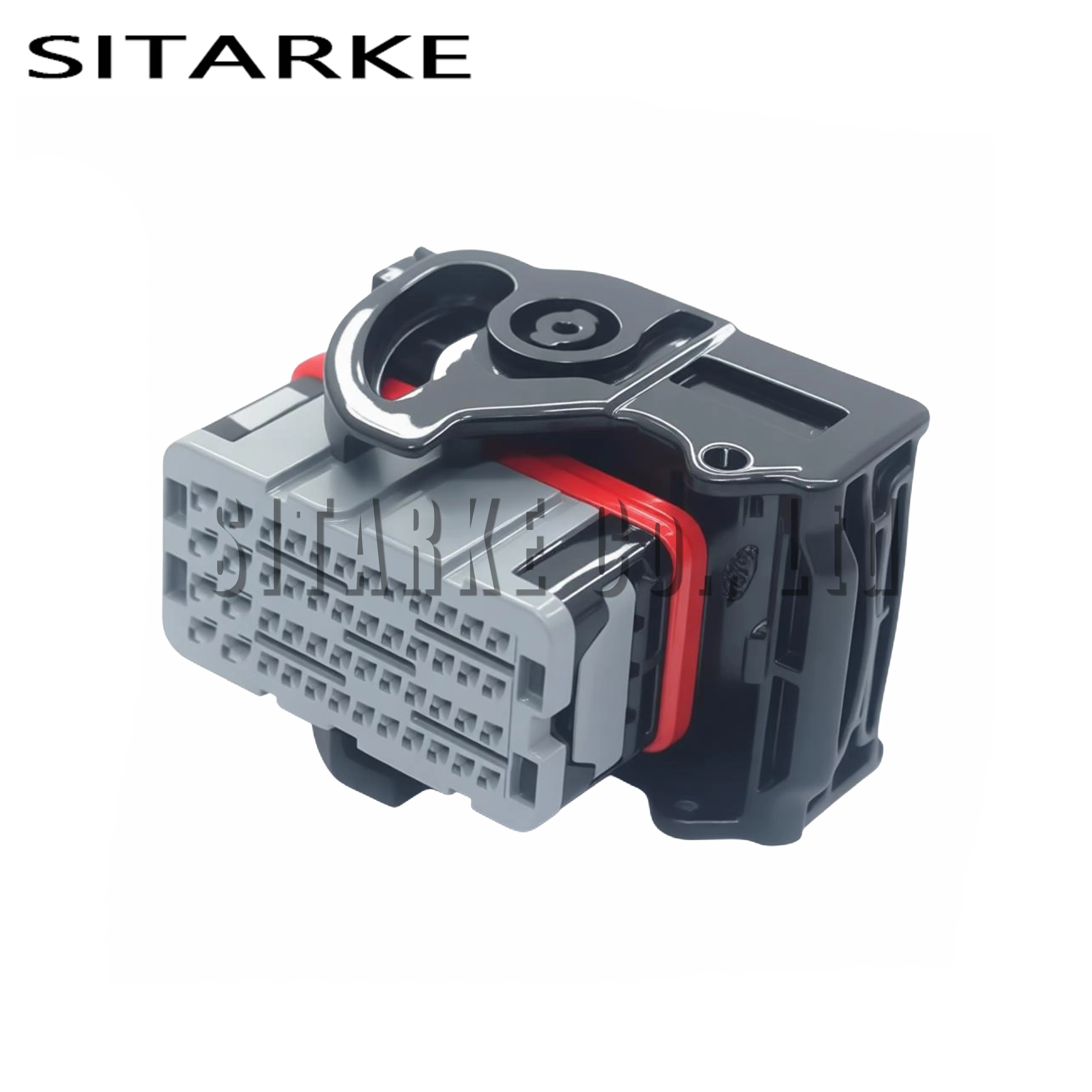 1 Set 64320-1318 Molex CMC And CMX Sealed Hybrid Modular Connectors Left Wire Output Gray Coding 48 Way Connector With Terminals