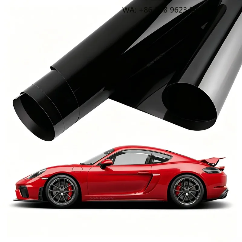 99% UV Proof Solar Film High Heat Rejection HD Definition Privacy Window Tint Wholesale izable Packaging