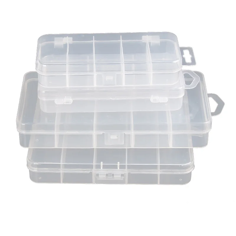 

Lure Box Bait Carp Fishing Tackle Tools Plastic Small Large Size Organizer Boxes Tool Storage Wobblers Accessories Goods