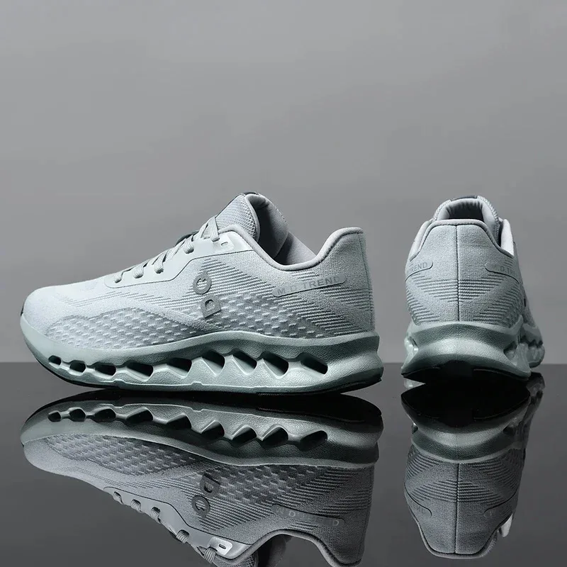 

Running Shoes Men Mesh Lightweight Flat Outdoor Gym Jogging Shoes Comfortable Original Tennis Shoes Cushioning 2025 Sneakers Man