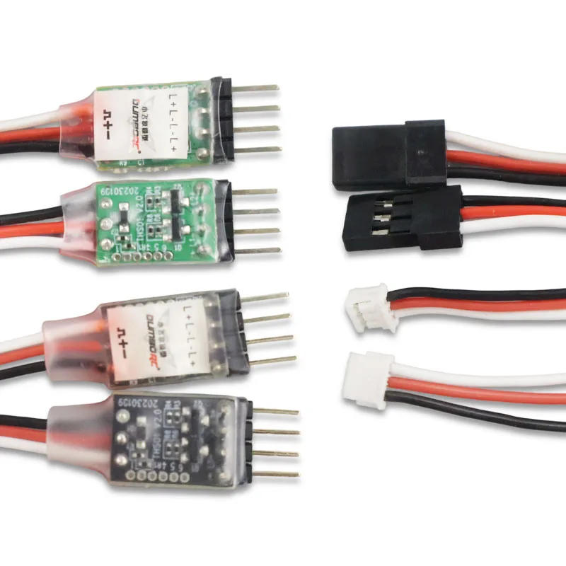  RC Light Controller LED Switch Panel System Turn on/Off 3CH for RC Car Vehicle RC Mini Car Fixed Wing Aircraft Parts DIY