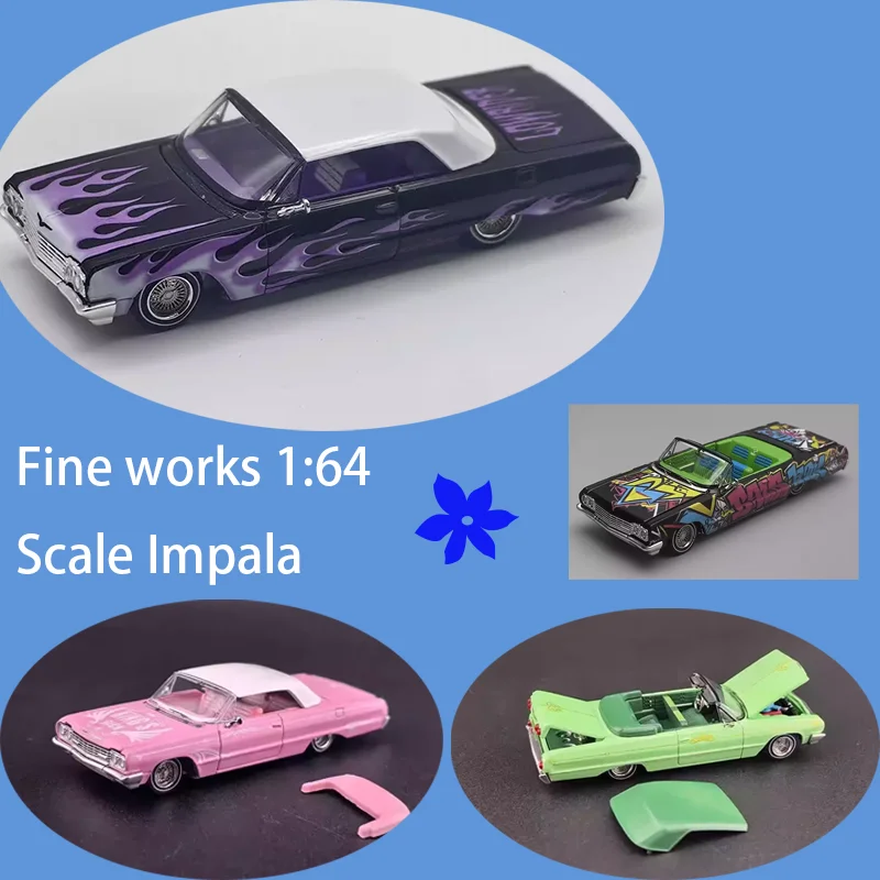 

Коллекционная модель автомобиля Impala из литого сплава в масштабе 1:64, сувенир, украшение, подарок для хобби и коллекционирования