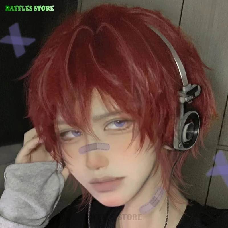 Mystic Messenger Cosplay Anime Spiel mm Kostüm Perücke Kapuzen mantel T-Shirt Uniform Halloween Party Männer Frauen Rollenspiel Outfits