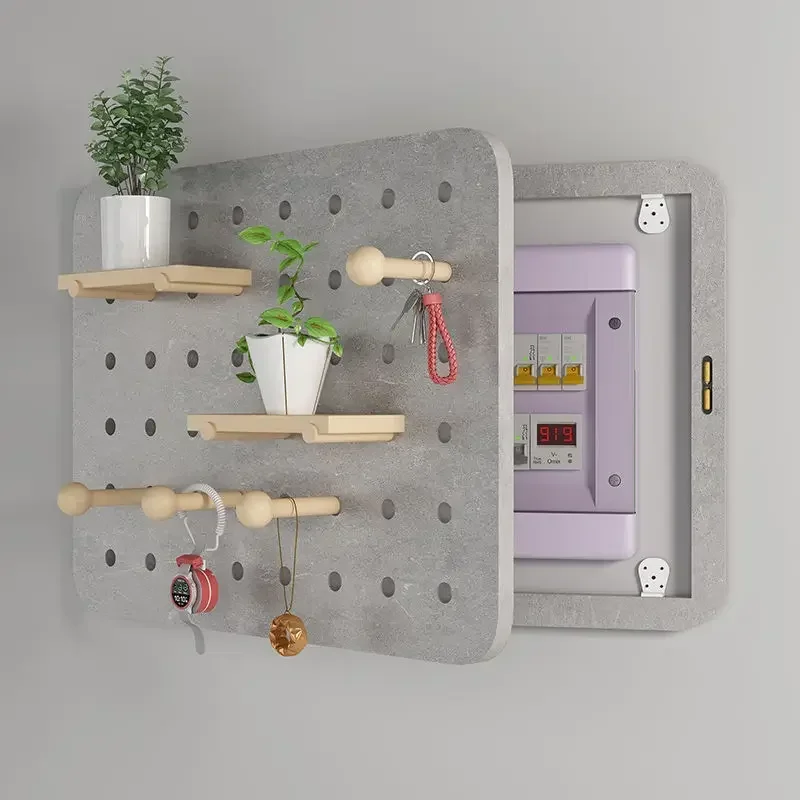 cubierta-de-medidor-tableros-decorativos-modernos-caja-electrica-tablero-perforado-nordico-oculto-tableros-de-madera-estante-arte-de-pared-renovacion-de-apartamentos