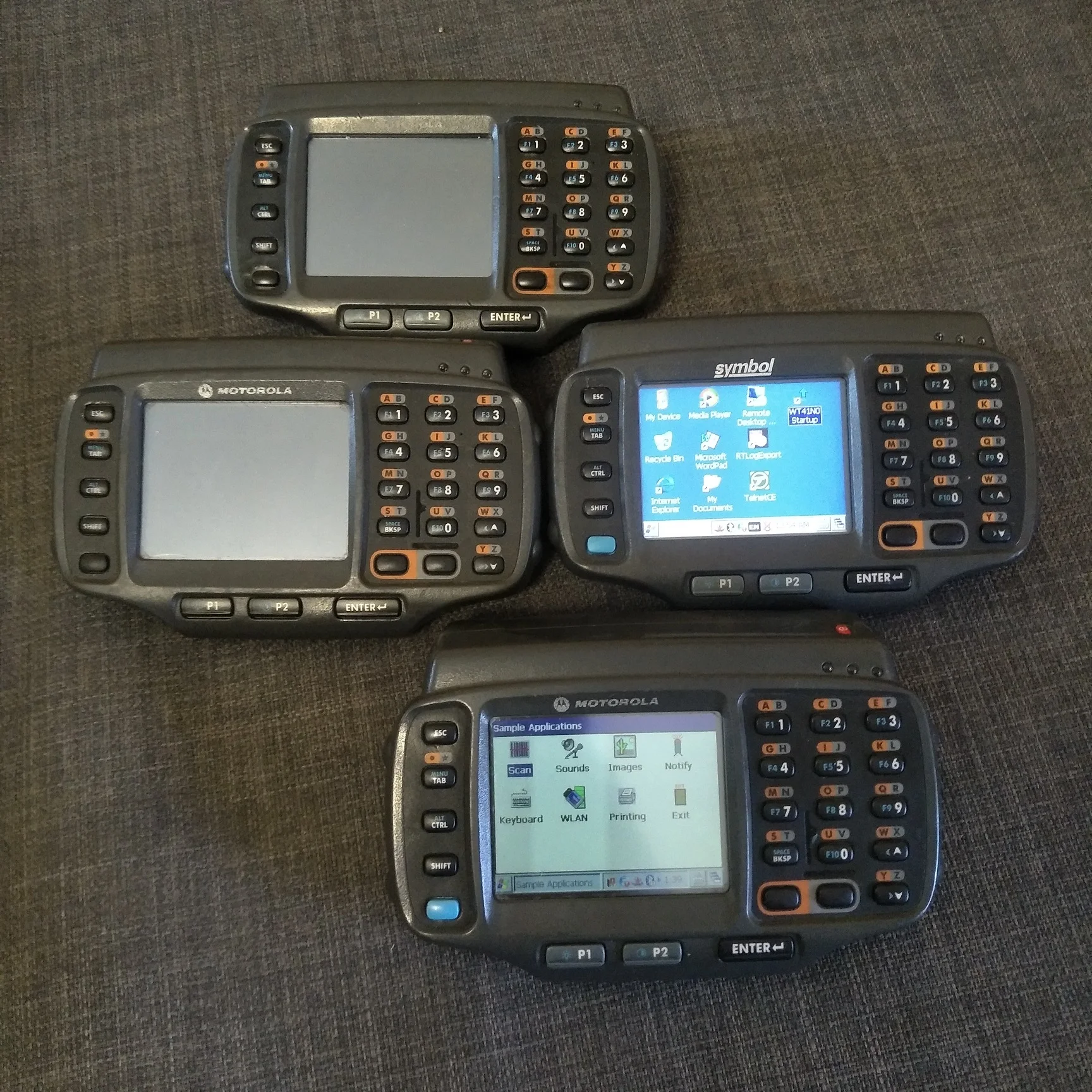 

WT41N0 Windows CE Wearable PDA