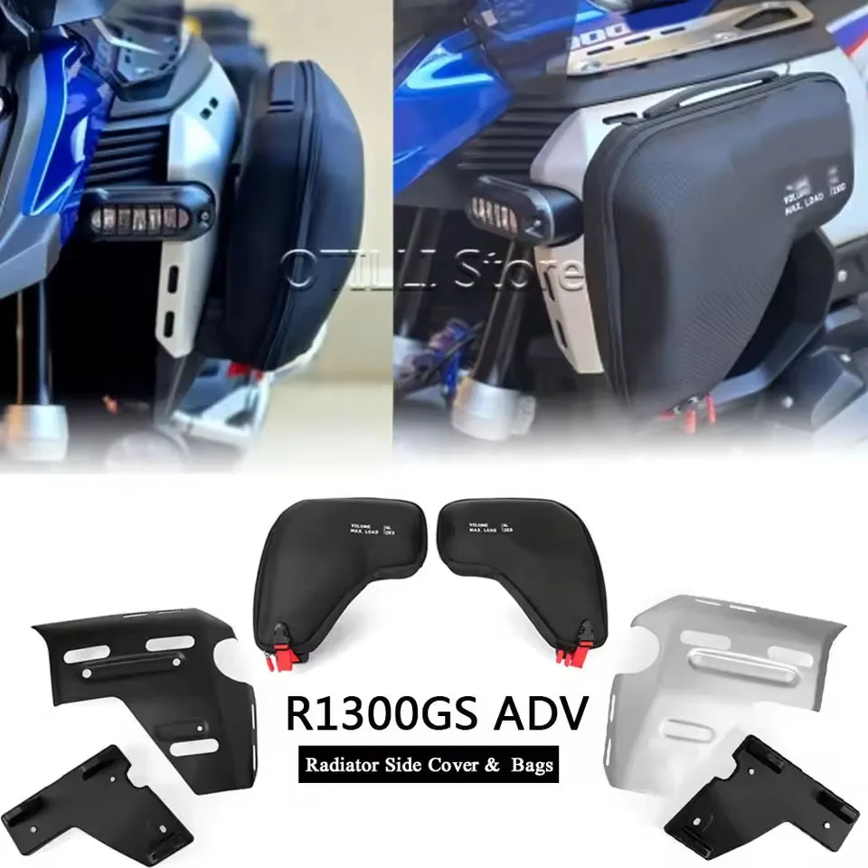 

Новая мотоциклетная левая и правая сумка для радиатора, обтекатель, водонепроницаемая сумка для инструментов R 1300 GSA R1300GS Adventure R1300 GS ADV 2024 2025
