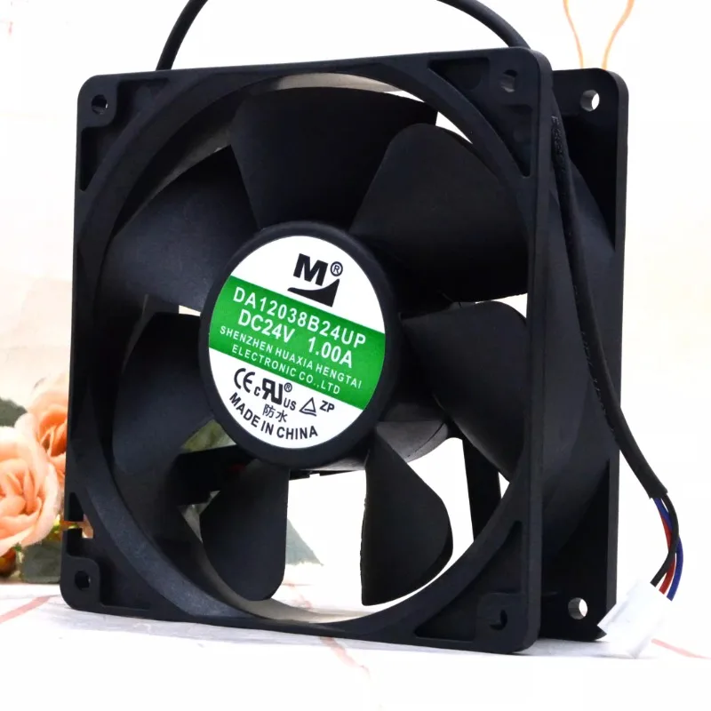 New Yimeng DA12038B24UP 12038 24V 1.00A 12CM DC High Air Flow Cooling Fan