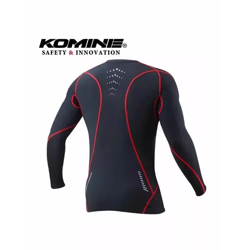 Original KOMINE JKL-124 Winter Motorcycle Fleece Heating Slip Pants Cycling Underwear Hygroscopic Quick Drying Pants