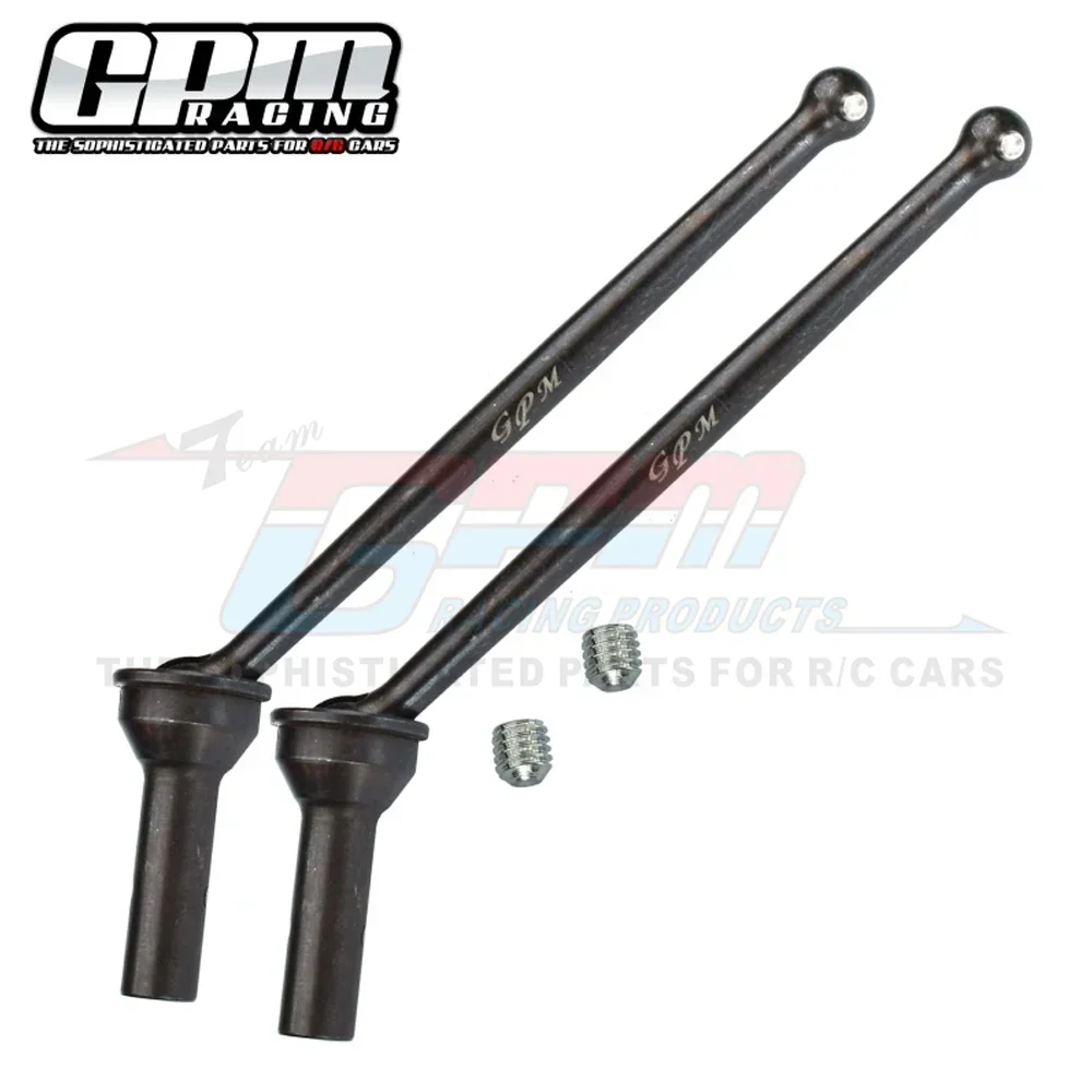 

GPM Metal Hardened Steel Rear CVD Dog Bone Drive Shaft AR310456 AR310431 for ARRMA 1/7 FELONY INFRACTION LIMITLESS 1/8 TYPHON 6S