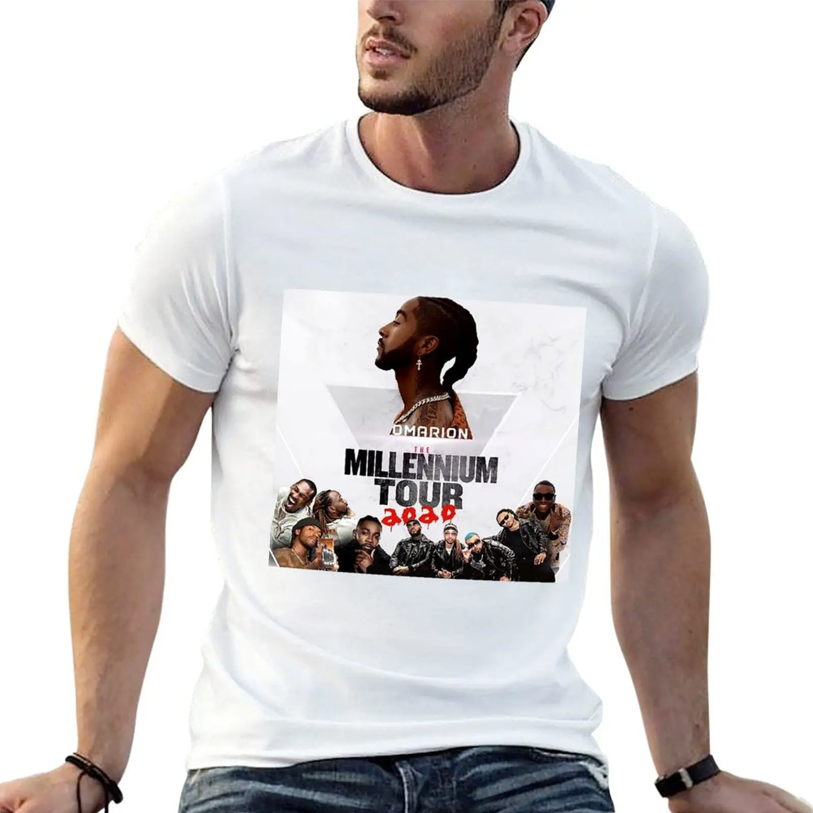 ay the millennium eby1 tour 2020 T-Shirt cotton t shirts high quality man graphic t shirt T-Shirt