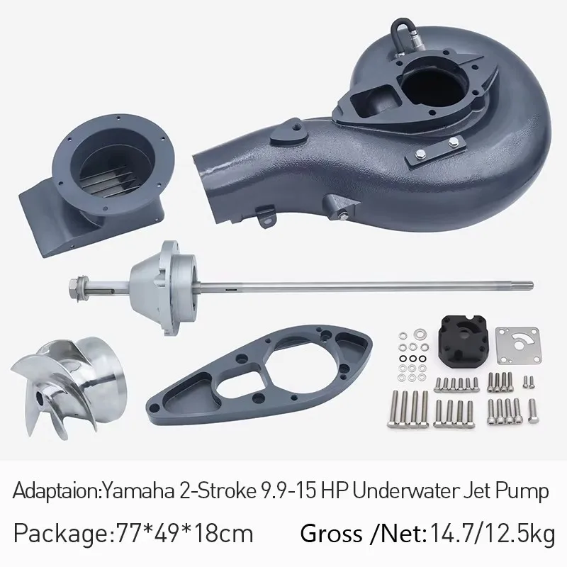40hp Boat Engine Compatible with Original Water Jet Drive Pump Unit Fit for Outboard Motor 2 Stroke 9.9 15hp 30hp 25hp view 6