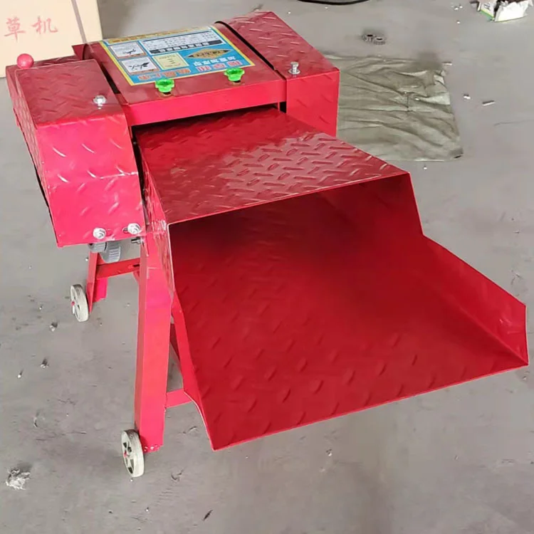 Small guillotine machine, wet and dry grass shredder