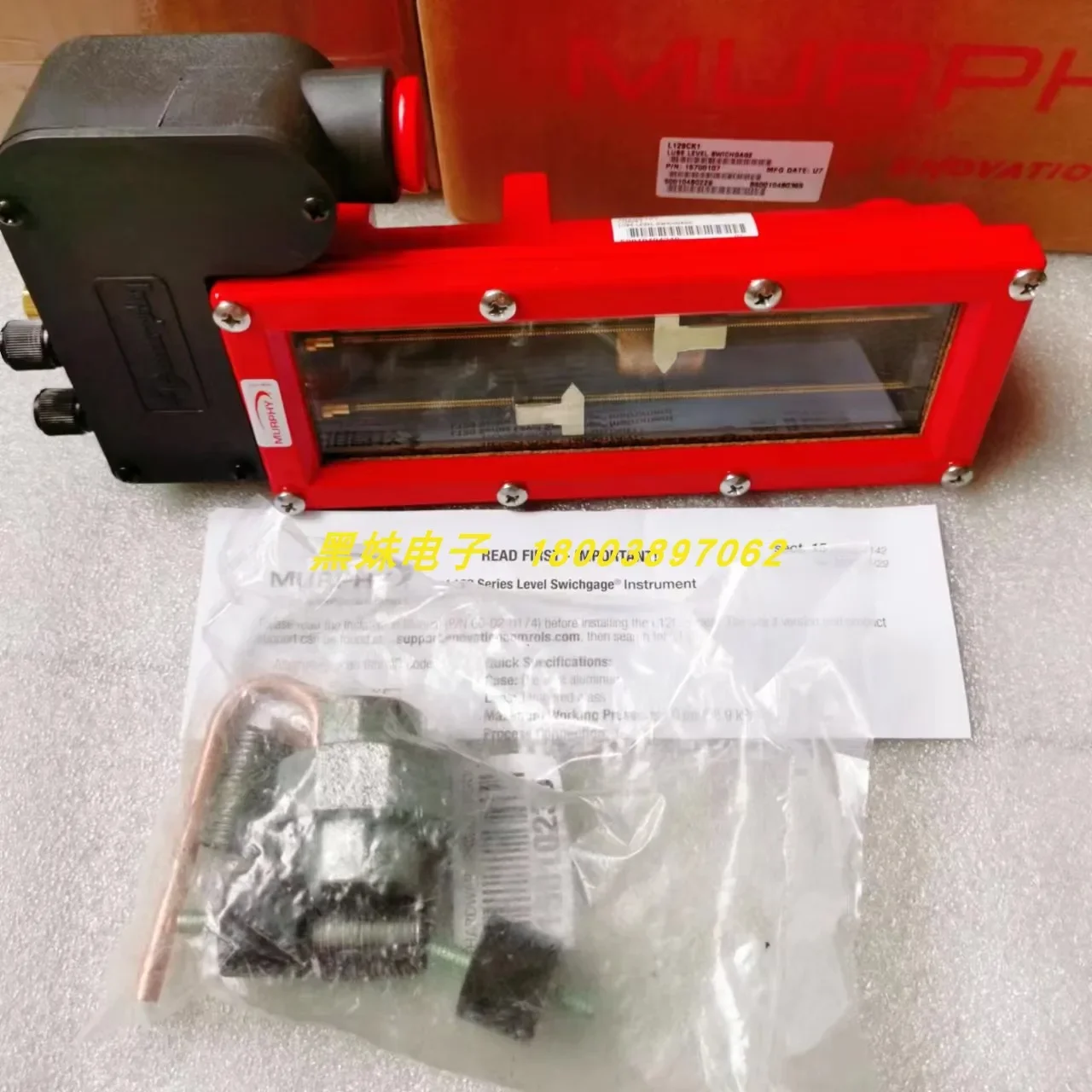 

Murphy MURPHY EL150K1, L129CK1 Выключатель уровня жидкости