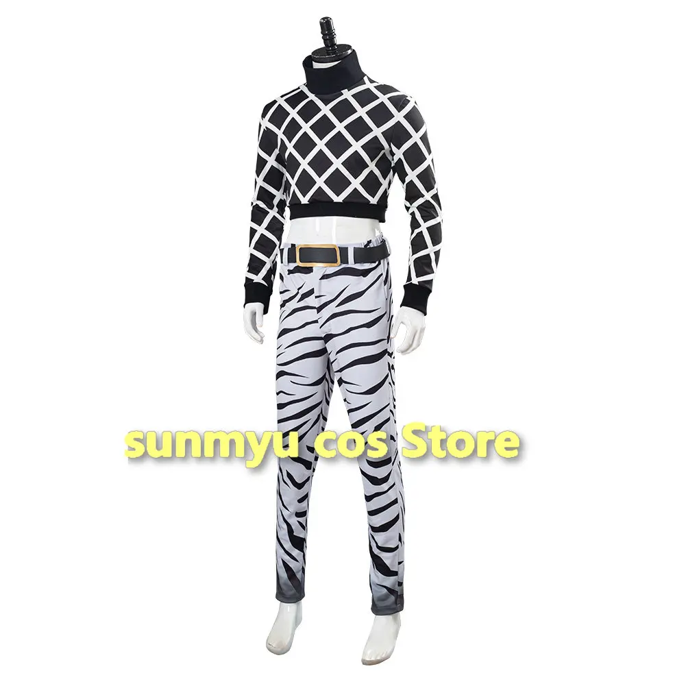 أزياء جوجو الغريبة للمغامرة الذهبية والرياح جويدو ميستا التأثيرية مقاس مخصص #2