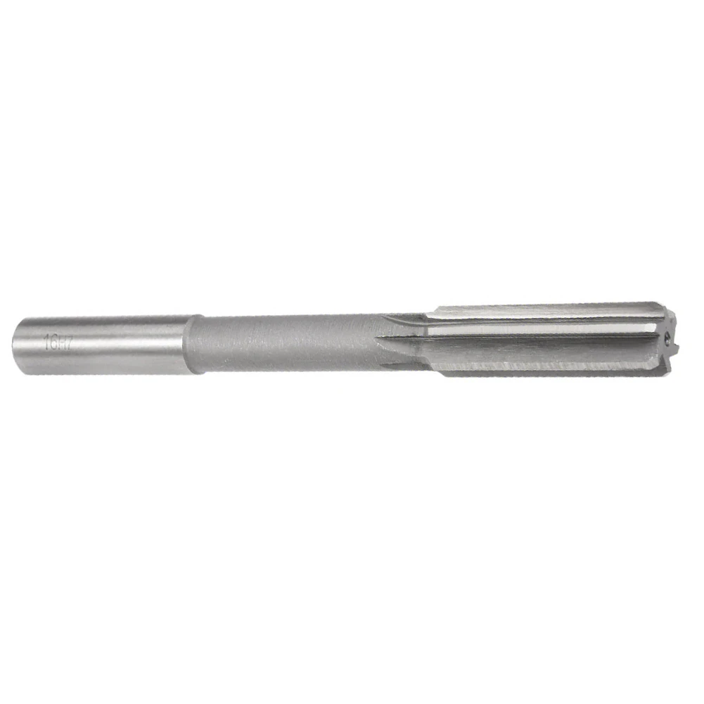 16mm Chucking Reamer HSS H7 6 ขลุ่ยตรงเครื่องเครื่องตัดเครื่องมือ HSS (เหล็กความเร็วสูง) Collet Reamer