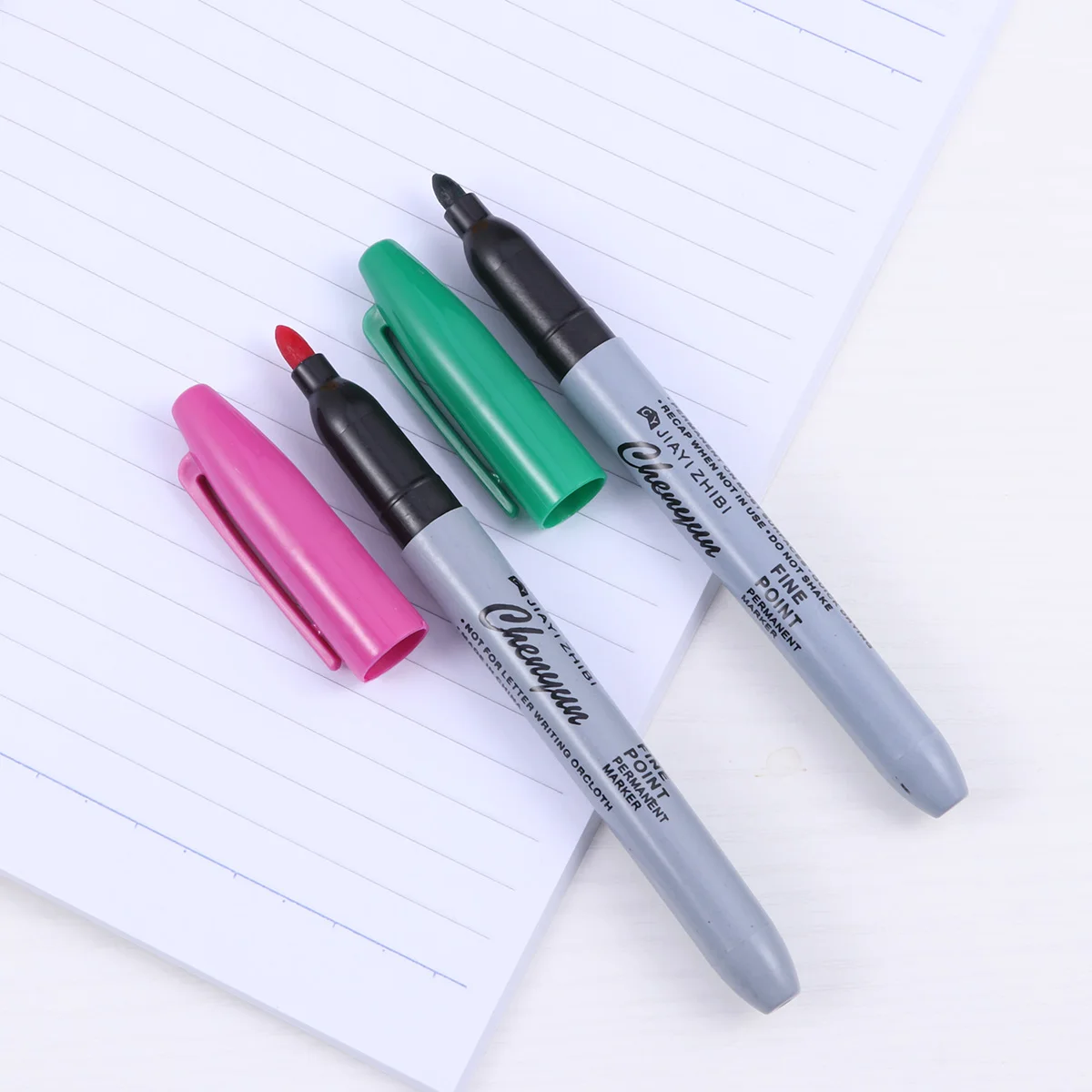 

Colored Markers Non-Toxic Safe Writing Fast Dry Ink Sufficient Smooth Handwriting Portable Size Artists Beginners Skin Marking