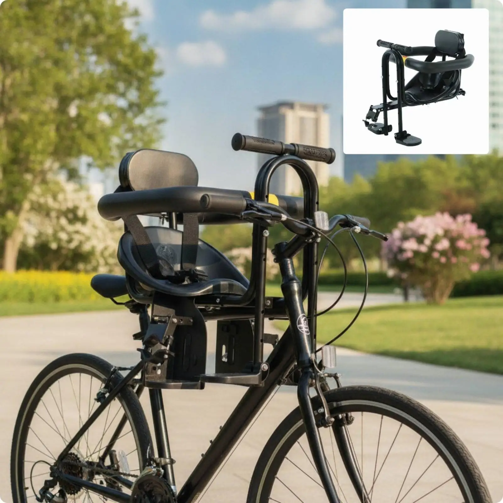rear-mounted-child-carrier-seat-child-cycle-seat-with-harness-secure-for-young-children-parents-family-rides-outdoor-biking