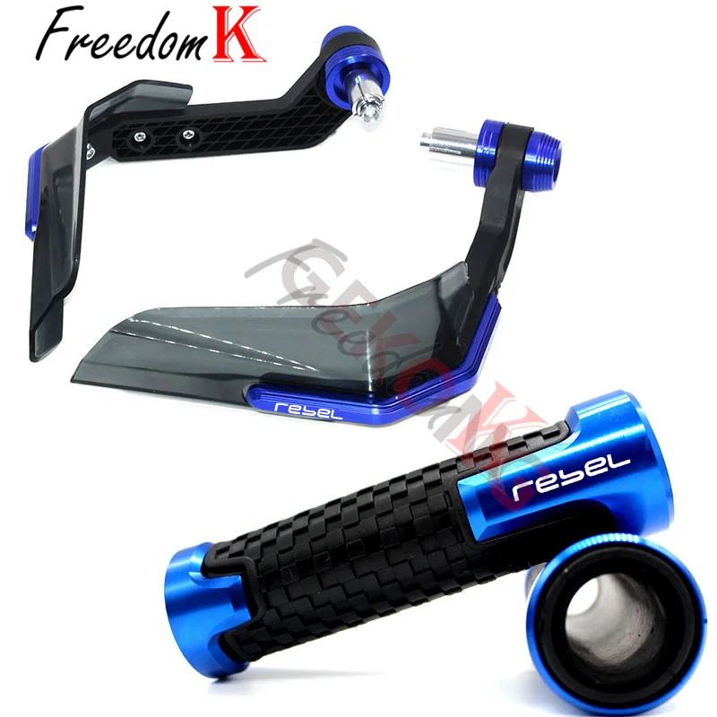 Honda Rebel cmx 500 300 용 오토바이 핸드 가드 실드, 핸드 가드 보호대 앞유리