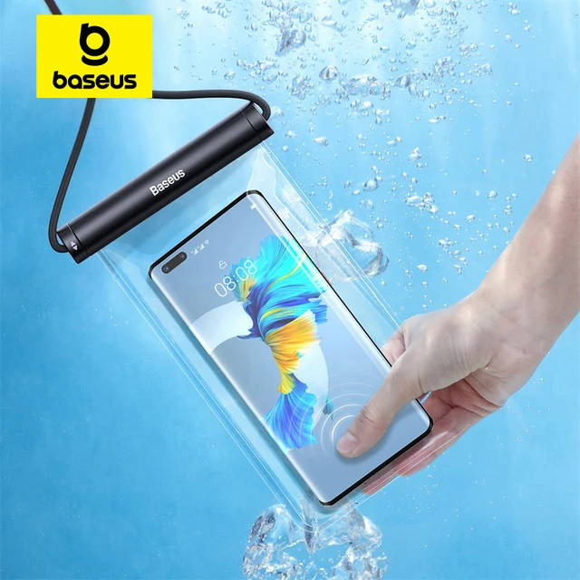 Baseus IPX8 Wodoodporne etui na telefon do iPhone'a 13 12 Samsung Xiaomi Uniwersalne etui na telefon do pływania pod wodą i nurkowania