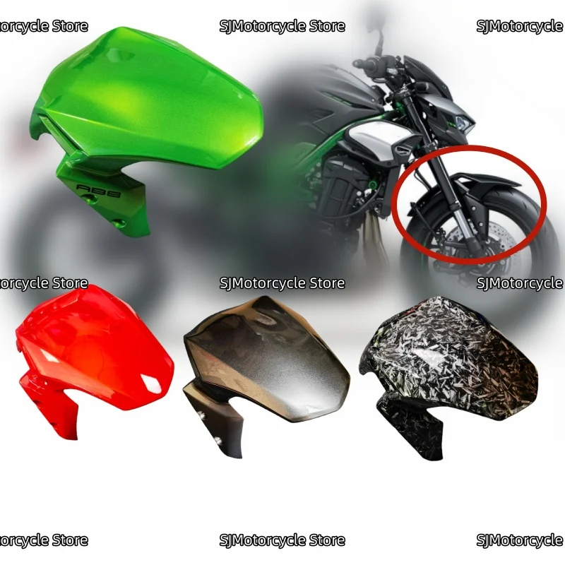 

Fit for kawasaki Z900 Z900SE 2017 2018 2019 2020 2021 2022 2023-2026 Motorcycle Front Fender Mudguard Cover Cowl Panel Fairing