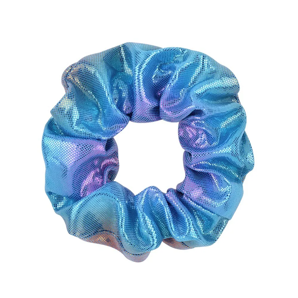 10 stücke glänzende metallische Haar gummis Haar Meerjungfrau Gummibänder Haar bänder Haar gummi Pferdes chwanz Halter Zubehör für Frauen Mädchen – Detail 17