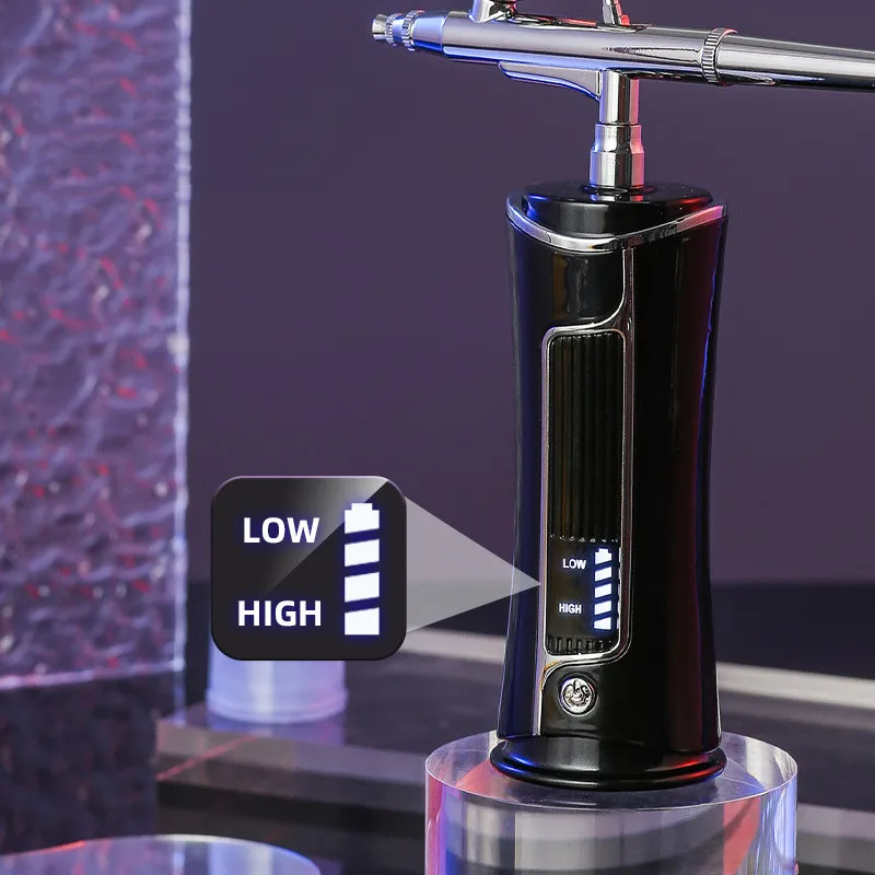 

Высокое качество Макияж Ombre Машинка для ногтей Воздушная щетка для волос Набор Краска Машинный пистолет Спрей Аэрограф для украшения торта