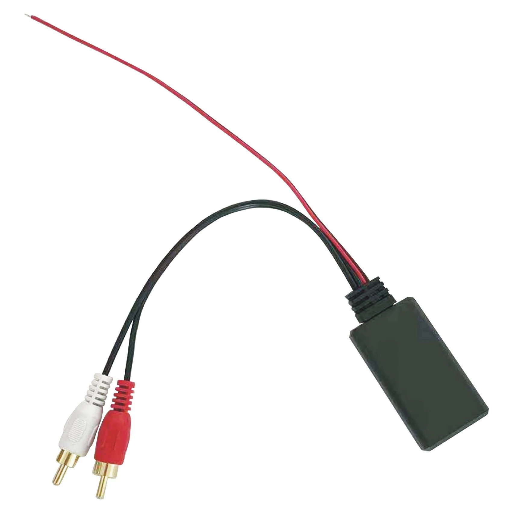 

2 шт. автомобильный беспроводной модуль Bluetooth музыкальный адаптер RCA AUX аудио кабель универсальный интерфейс 2RCA Bluetooth адаптер 5-12 В-TCES