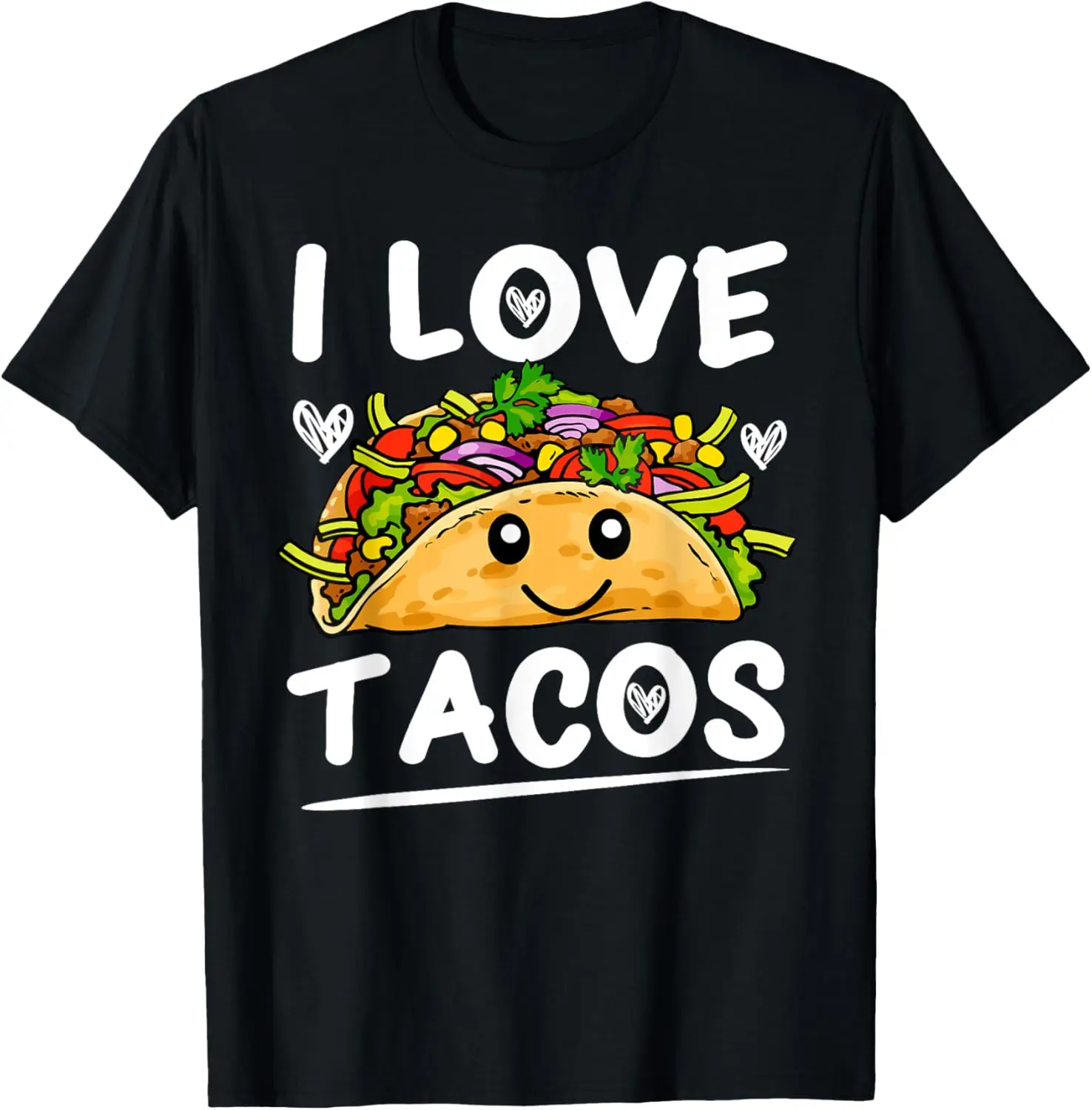 

Футболка с рисунком I Love Tacos 365, футболка Cinco De Mayo Taco